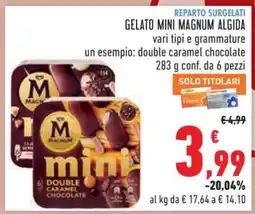 Conad GELATO MINI MAGNUM ALGIDA offerta