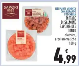 Conad Tartare di Salmone Sapori&Idee Conad offerta