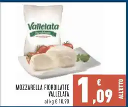 Conad MOZZARELLA FIORDILATTE VALLELATA offerta
