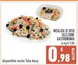 Conad INSALATA DI RISO SELEZIONE GASTRONOMIA offerta