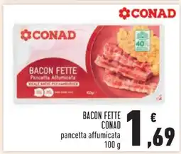 Conad BACON FETTE CONAD offerta