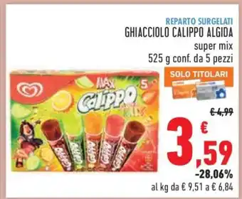 Conad GHIACCIOLO CALIPPO ALGIDA offerta
