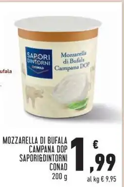 Conad Mozzarella Di Bufala Campana DOP offerta