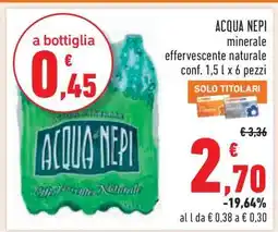 Conad ACQUA NEPI offerta