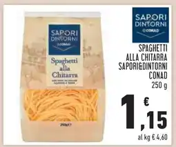 Conad Spaghetti alla Chitarra Sapori&Dintorni Conad offerta