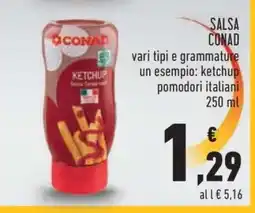 Conad Salsa CONAD offerta
