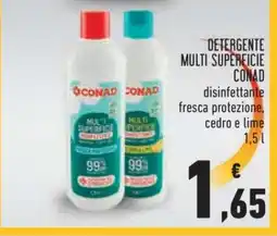Conad Detergente multi superficie CONAD offerta