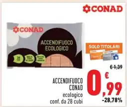 Conad Accendifuoco Conad offerta