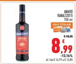 Conad Amaro Ramazzotti offerta