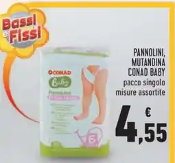 Conad Pannolini, mutandina CONAD Baby offerta