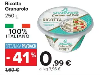 Carrefour Ricotta Granarolo offerta