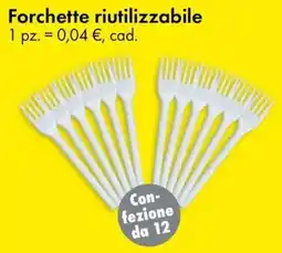 Tedi Forchette riutilizzabile offerta