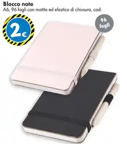 Tedi Blocco note A6 offerta