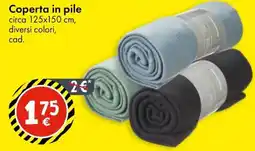 Tedi Coperta in pile circa 125x150 cm offerta