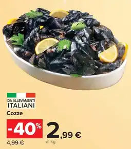 Carrefour Market Cozze offerta