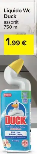 Carrefour Liquido Wc Duck offerta