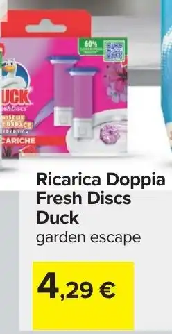 Carrefour Ricarica Doppia Fresh Discs offerta