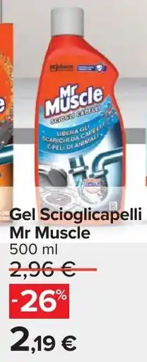 Carrefour Gel Scioglicapelli Mr Muscle offerta