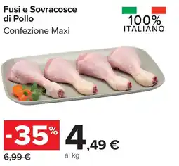Carrefour Market Fusi e Sovracosce di Pollo offerta