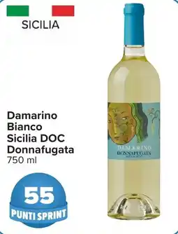 Carrefour Damarino Bianco Sicilia DOC Donnafugata offerta