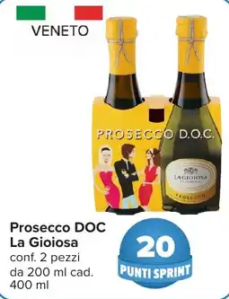 Carrefour Prosecco DOC La Gioiosa offerta