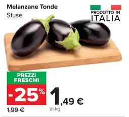 Carrefour Market Melanzane Tonde offerta