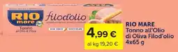 Carrefour RIO MARE Tonno all'Olio di Oliva Filod'olio offerta