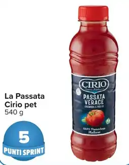 Carrefour La Passata Cirio pet offerta