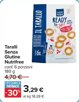 Carrefour Taralli Senza Glutine Nutrifree offerta