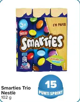 Carrefour Smarties Trio Nestlè offerta