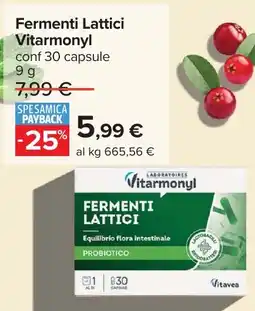 Carrefour Fermenti Lattici Vitarmonyl offerta