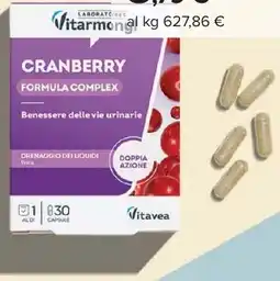 Carrefour Cranberry Blister Vitarmonyl offerta