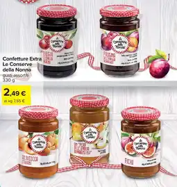 Carrefour Confetture Extra Le Conserve della Nonna offerta