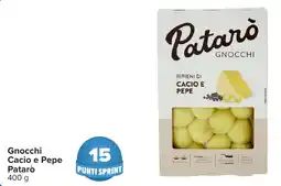 Carrefour Gnocchi Cacio e Pepe Patarò offerta