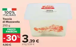 Carrefour Market Treccia di Mozzarella offerta