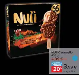 Carrefour NUII Caramello offerta