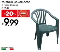 Bennet Poltrona monoblocco offerta