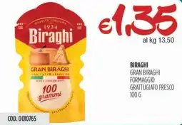 Carico Cash & Carry Biraghi gran biraghi formaggio grattugiato fresco offerta