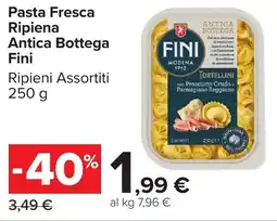 Carrefour Market Pasta Fresca Ripiena Antica Bottega Fini offerta