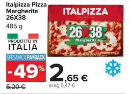 Carrefour Market Italpizza Pizza Margherita 22X38 offerta