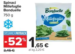 Carrefour Market Spinaci Millefoglie Bonduelle offerta