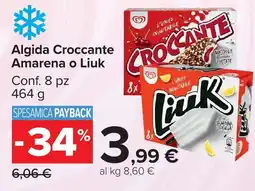Carrefour Market Algida Croccante Amarena o Liuk offerta