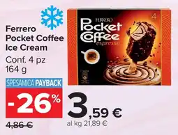 Carrefour Market Ferrero Pocket Coffee Ice Cream offerta