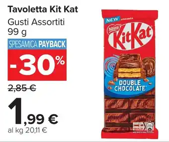 Carrefour Market Tavoletta Kit Kat offerta
