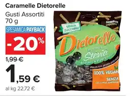 Carrefour Market Caramelle Dietorelle offerta