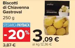 Carrefour Market Biscotti di Chiavenna Gastroval offerta