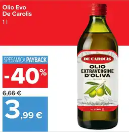 Carrefour Market Olio Evo De Carolis offerta