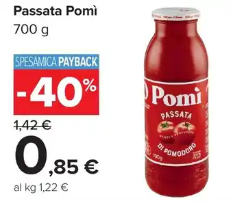 Carrefour Market Passata Pomì offerta