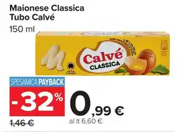 Carrefour Market Maionese Classica Tubo Calvé offerta