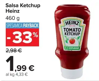 Carrefour Market Salsa Ketchup Heinz offerta